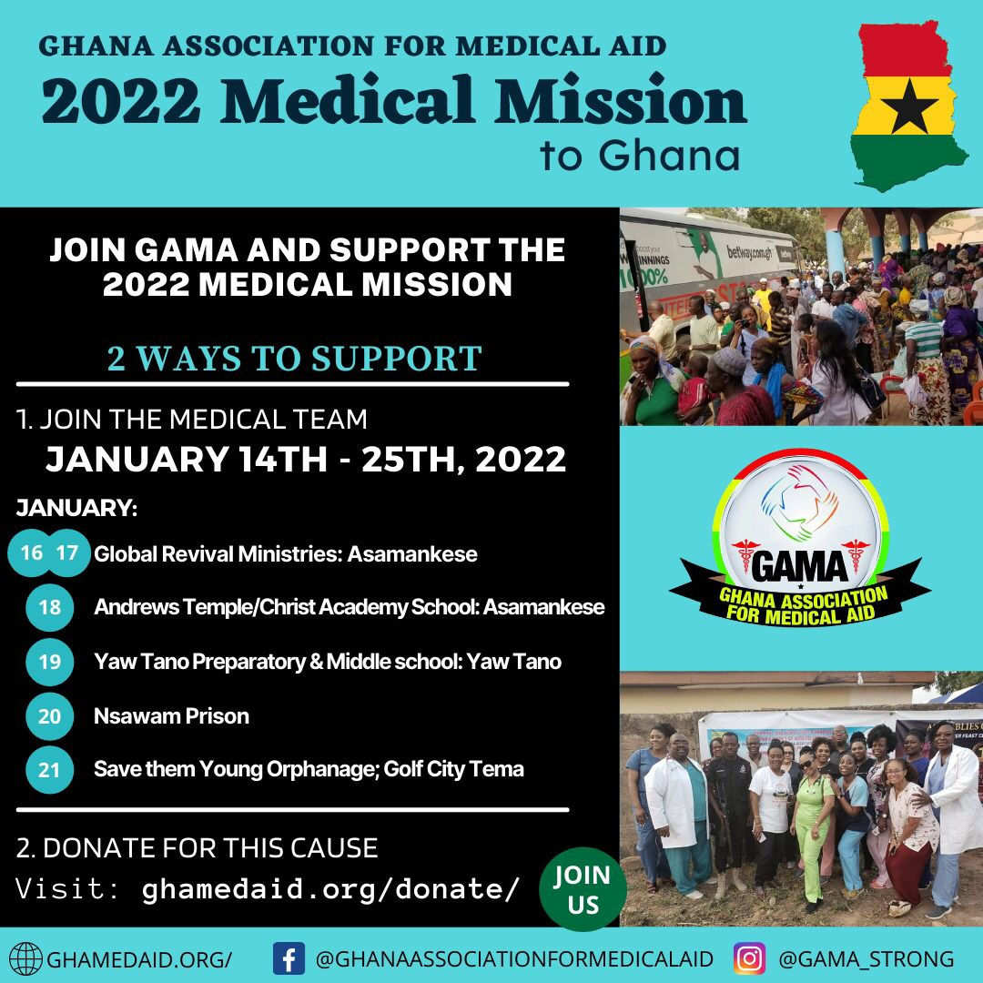 Ghana Association for Medical Aid Mission 2022